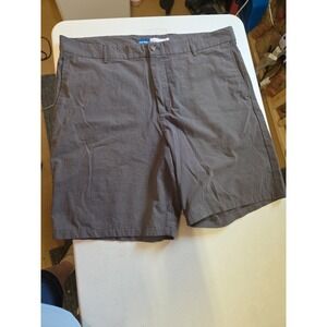Old Navy Men's 42 Seersucker Gray‎ Shorts 9" Inseam